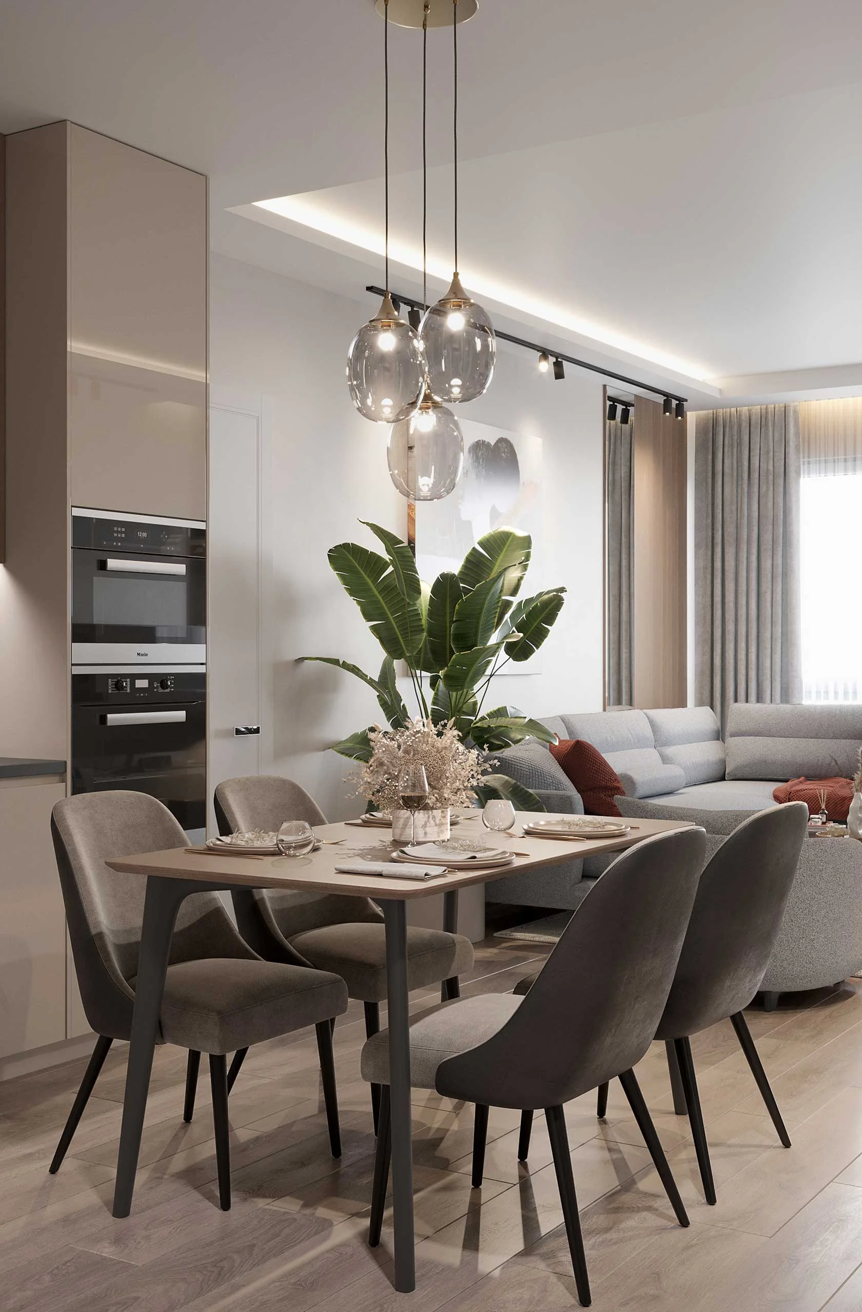 Floor to ceiling windows