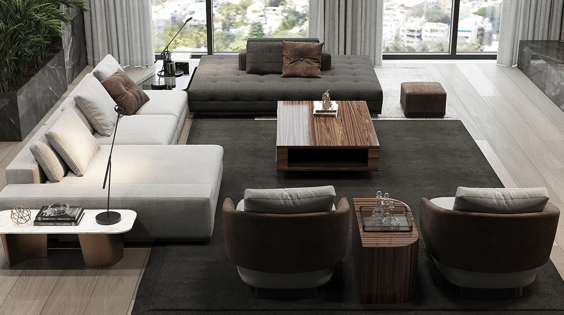 Penthouse dining room